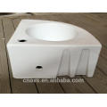 wholesale wall mounted glass sink